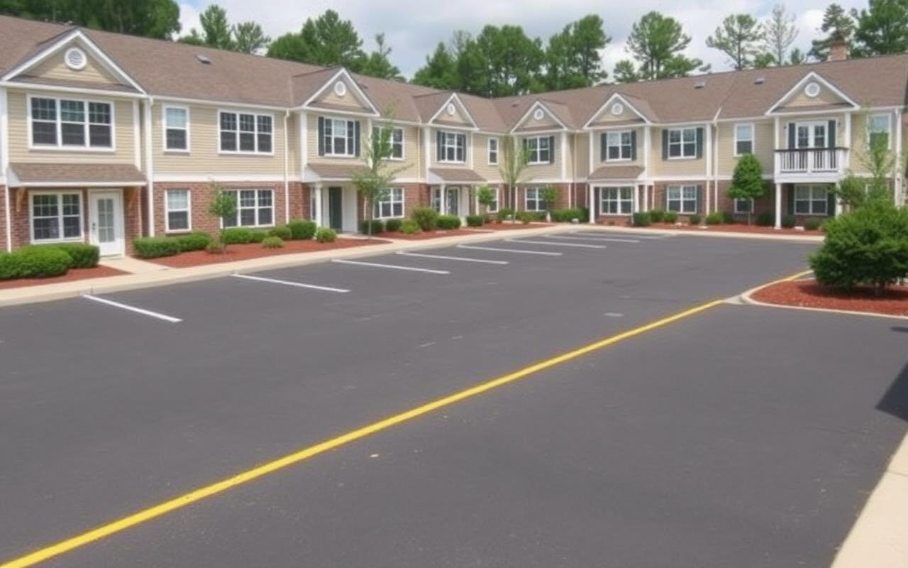 Parking Lot Striping for HOAs in Atlanta: What You Need to Know