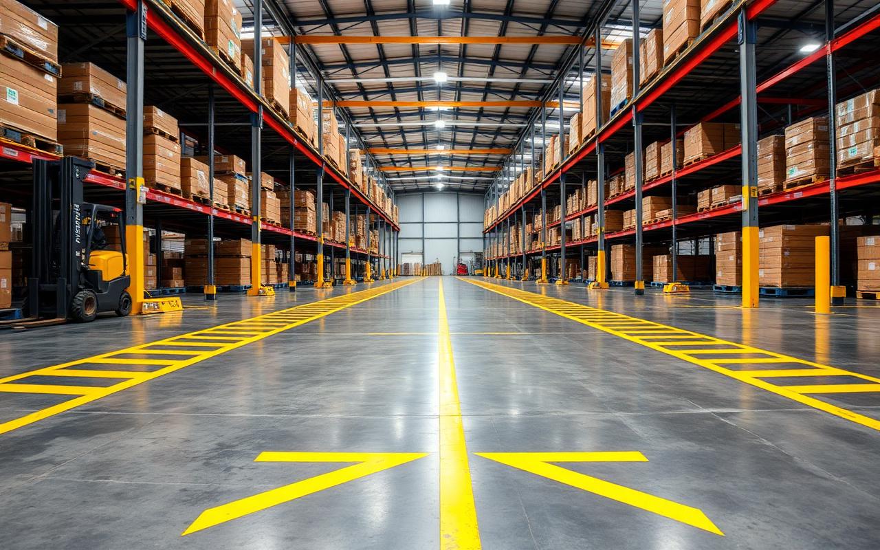 Warehouse Floor Marking Standards: OSHA Guidelines & Best Practices