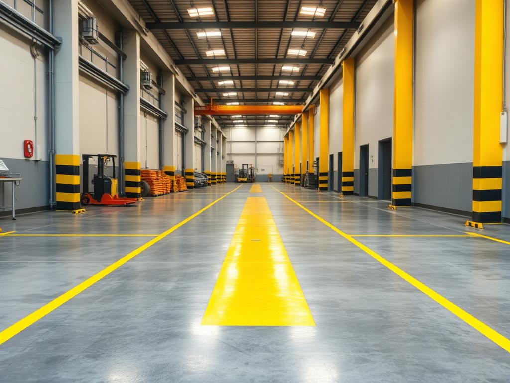 Warehouse Line Markings